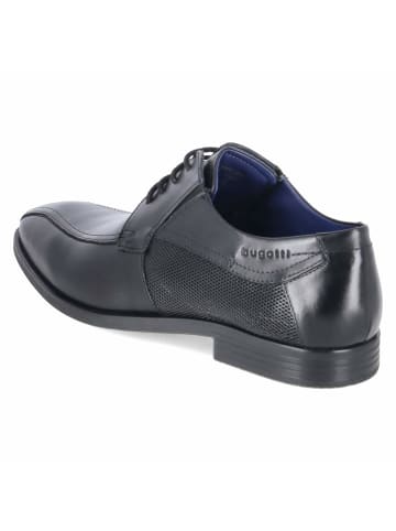 Bugatti Schnürhalbschuh in schwarz