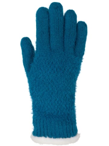 styleBREAKER Strickhandschuhe in Jeansblau