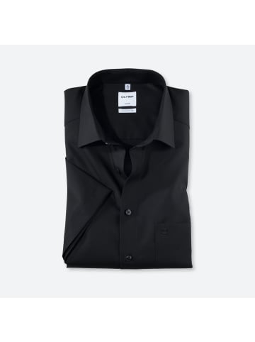 OLYMP  Hemd Luxor in Schwarz