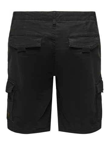 ONLY & SONS Cargo Shorts in Black
