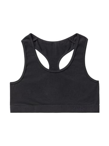 Bench Set: Bustier in schwarz / grau