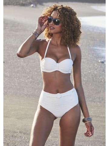 Sunseeker Bügel-Bandeau-Bikini-Top in weiß