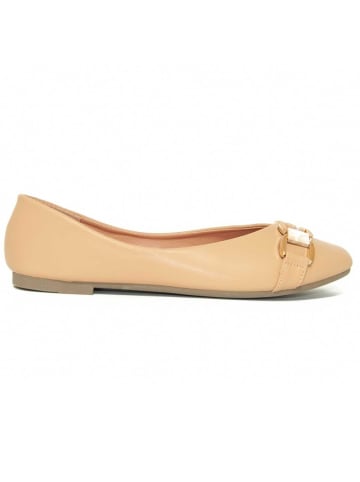 Montevita Damen-Ballerinas, in Beige
