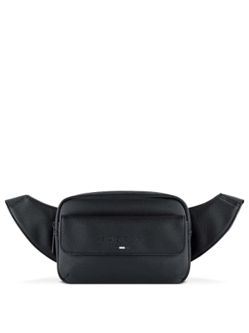 Bugatti Rico - Gürteltasche 22 cm (schwarz) in schwarz