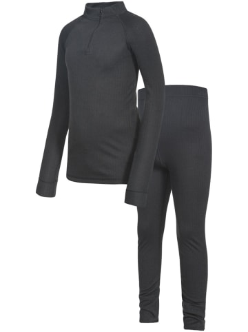 Trespass Kinder Funktionsunterhose "Unite360 Base Layer Set" in Schwarz