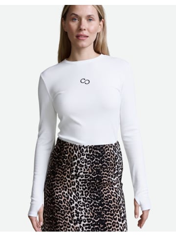 Cotton Candy Langarmshirt in white