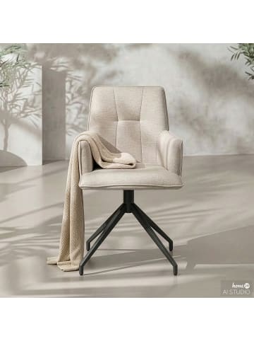 home24 Gartenstuhl Mavi Aqua Protect in Sand