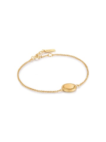 Ania Haie Armschmuck The Rope Disc in gold