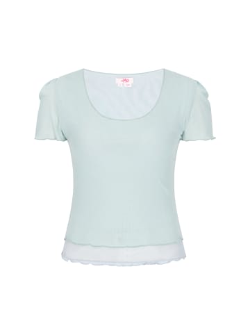 myMo Women Blouse in aqua light blue