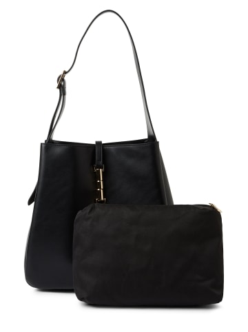 Seidenfelt Tasche Loviisa Hobo in schwarz - 0001