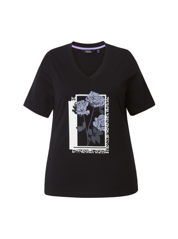 Ulla Popken Shirt in schwarz