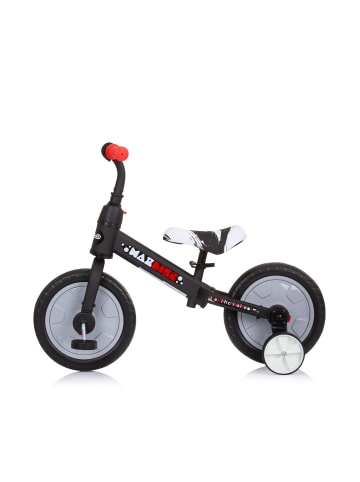 Chipolino Dreirad, Laufrad 2 in 1 Max Bike in grau