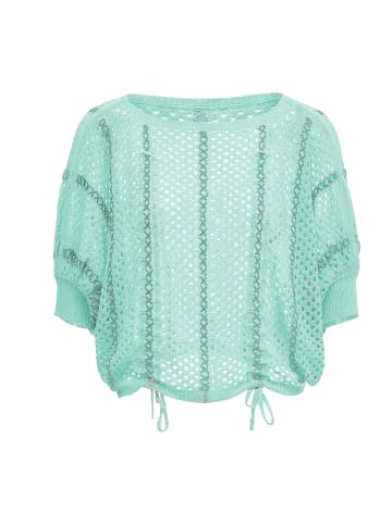 immy Strickpullover in Lagune türkis