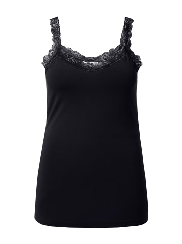 MIAMODA Strick-Top in schwarz