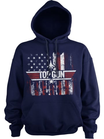 TOP GUN Hoodie in Blau