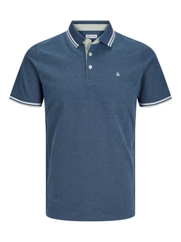 JACK & JONES PLUS Poloshirt in Oceanview