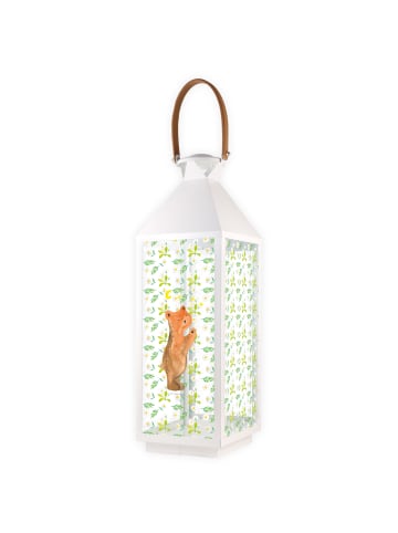 Mr. & Mrs. Panda Gartenlaterne Verliebter Bär ohne Spruch in Transparent