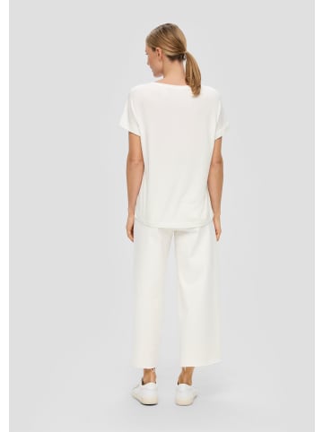 s.Oliver T-Shirt in 02D1_creme