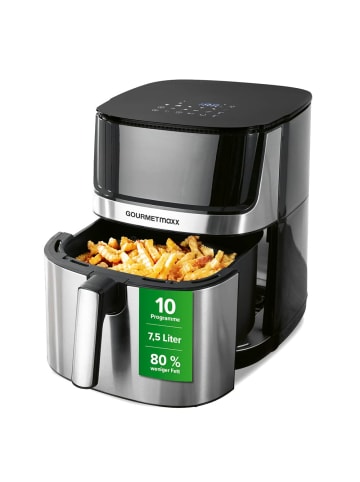 Gourmetmaxx GOURMETmaxx Digitale Heißluftfritteuse mit Touchdisplay & Timerfunktion - 7,5 l