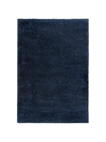 KADIMA DESIGN Strapazierfähiger und kuscheliger Hochflor-Teppich in Blau