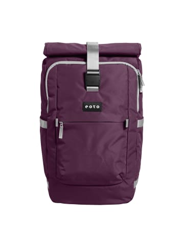 eoto TALL41, Roll Top, ergonomisch, 41 L in Weinrot