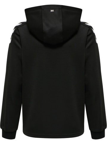 Hummel Kinder Trainingsjacke "Core Xk Poly Zip Hood Sweat" in Schwarz