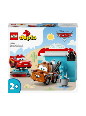 Cars Bausteine Set 10996 Lightning McQueen und Mater in der Waschanlage - ab 24 M