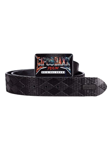 Cipo & Baxx Herren Gürtel in Black