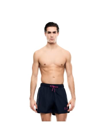 EA7 Emporio Armani Blau Polyester Badeshorts