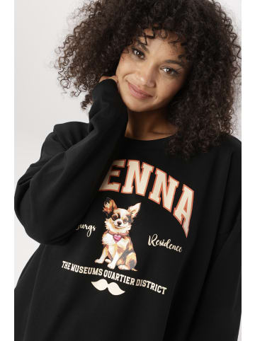 Aniston PLUS Sweatshirt in schwarz