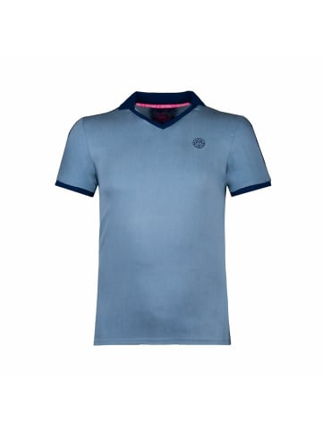 BIDI BADU Tano Tech Polo - blue/pink in blau/dunkelblau