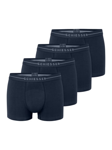 Schiesser Retro Short / Pant Cotton Flex in Blau