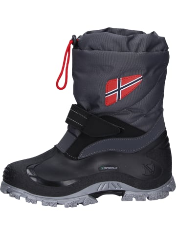 Spirale Kinder-Winterstiefel Morten gefüttert in grau in grau