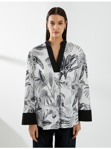 KOTON Tunik in Schwarz Gemustert