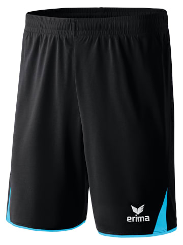 erima Classic 5-C Shorts in schwarz/curacao