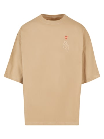 Merchcode T-Shirt in unionbeige