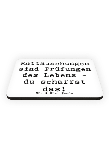 Mr. & Mrs. Panda Magnet Spruch Mit Enttäuschungen umgehen mit Sp... in Weiß