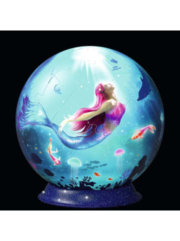 Ravensburger Konstruktionsspiel Puzzle 72 Teile 3D Puzzle-Ball Bezaubernde Meerjungfrauen 6-99 Jahre in bunt