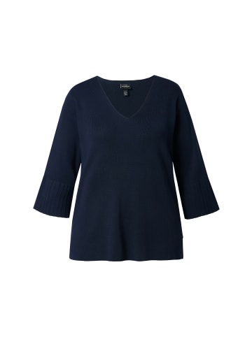 Ulla Popken Pullover in dunkles marine