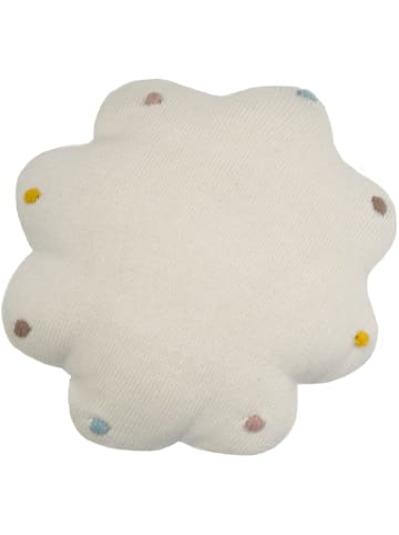 Happy Decor Kids Kissen "Round Cookie" in Beige -  Ø 25 cm