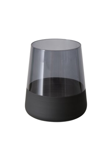 Boltze Trinkglas Moluna in schwarz