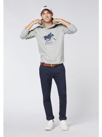 Polo Sylt Hoodie in Grau