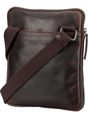 Strellson Beuteltasche Brick Lane Marcus Shoulderbag XSVZ1 in Dark Brown