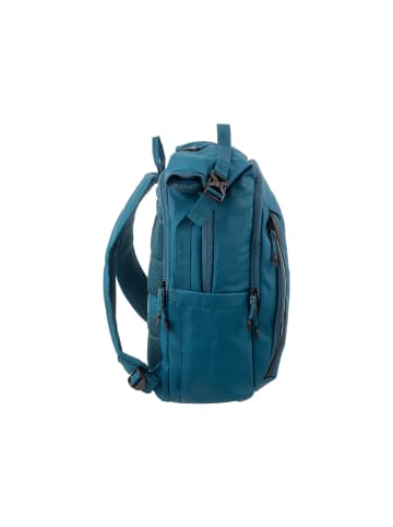 Franky RS110-B Freizeitrucksack Rolltoprucksack transformative teal
