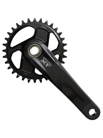 SHIMANO Kurbelgarnitur DEORE XT FC-M8200, 165 mm in schwarz