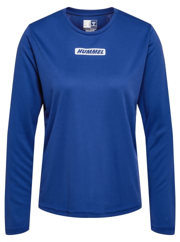 Hummel Hummel T-Shirt Hmlte Multisport Damen Dehnbarem Atmungsaktiv Schnelltrocknend in INSIGNIA BLUE