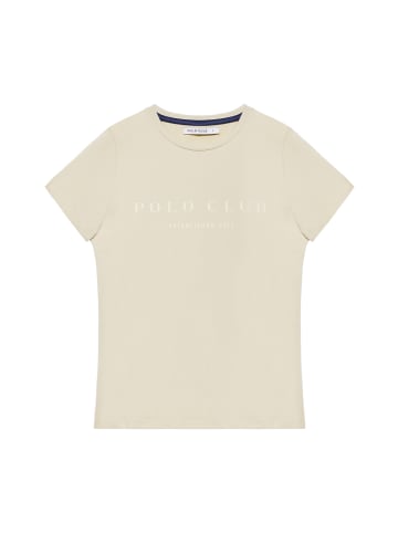 Polo Club T-Shirt in BEIGE