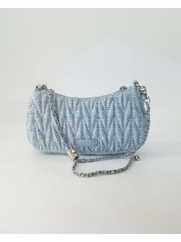 Seidenfelt Handtaschen in Blau