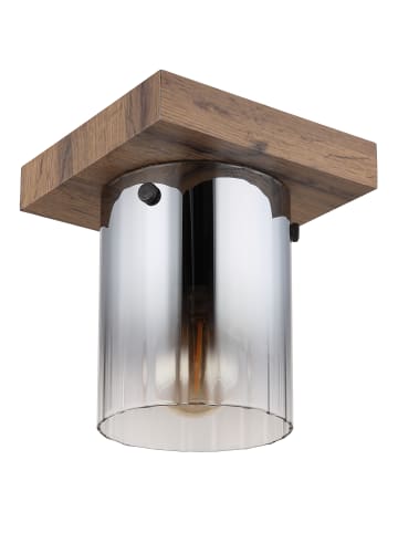 Globo lighting Deckenleuchte "UNDERWOOD" in brown