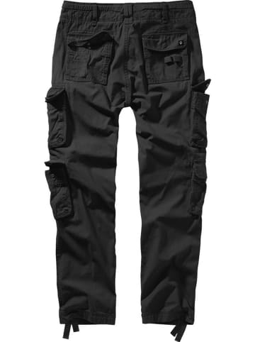 Brandit Cargohose "Pure Slim Fit Pants" in Schwarz